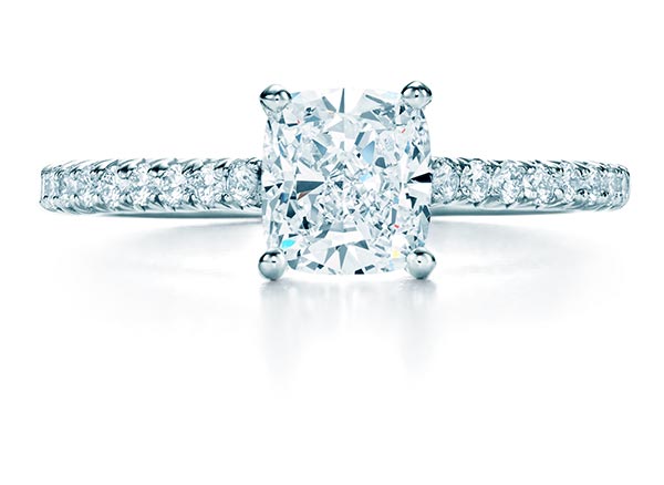 Cushion Diamond Engagement Ring
